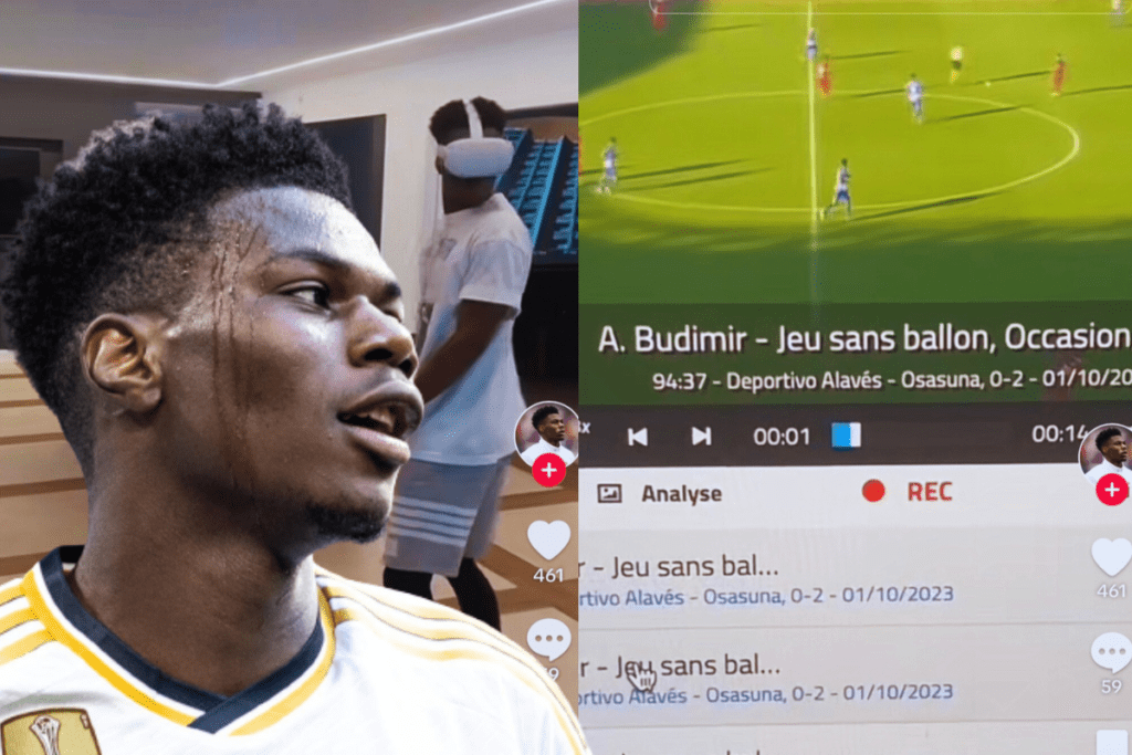 Tchouaméni se preparó el Real Madrid-Osasuna con realidad virtual