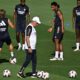 Ancelotti en un entrenamiento (EFE)