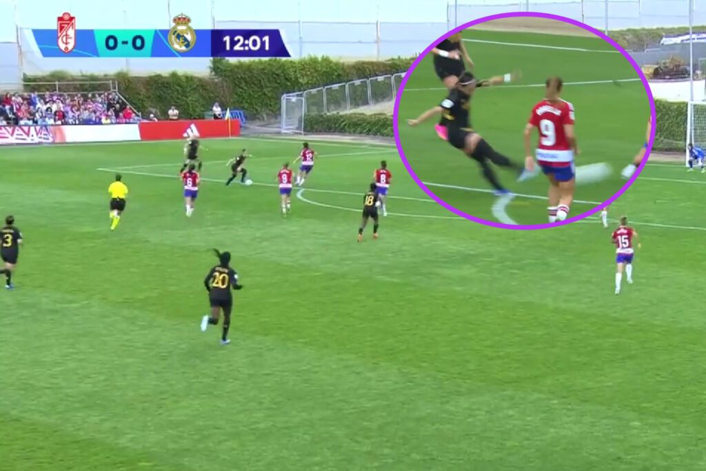 Athenea marcó un golazo en Granada