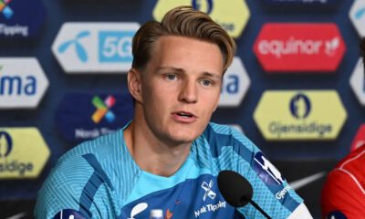 Odegaard en rueda de prensa (Reuters)