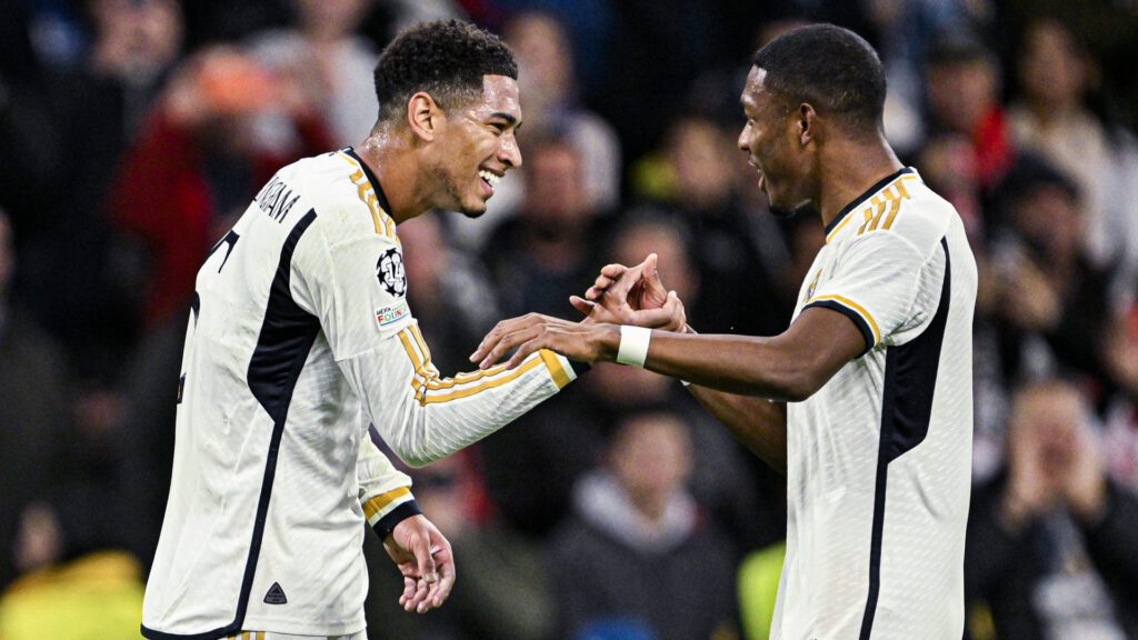 El 1×1 del Real Madrid-Napoli: Bellingham, Nico, Rodrygo…