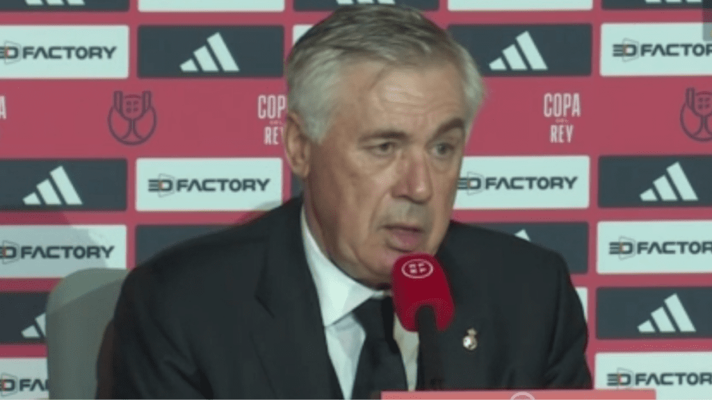 Ancelotti, tras el K.O de la Copa: «Hemos jugado muy bien»