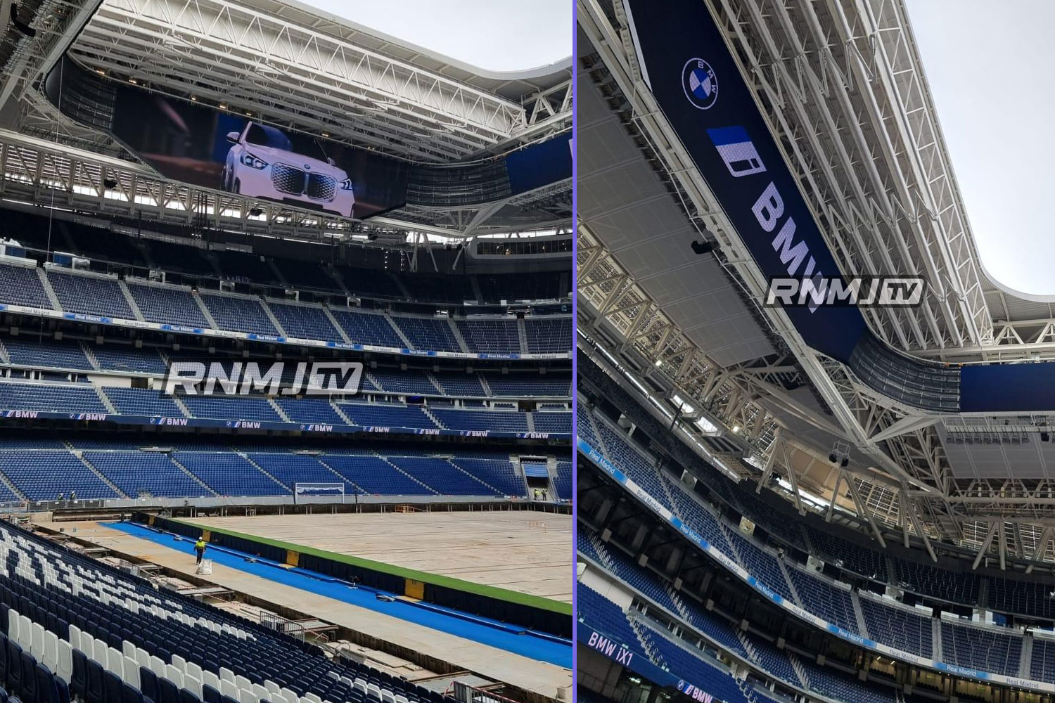 El Bernabéu luciendo nueva publicidad (RNMJ)