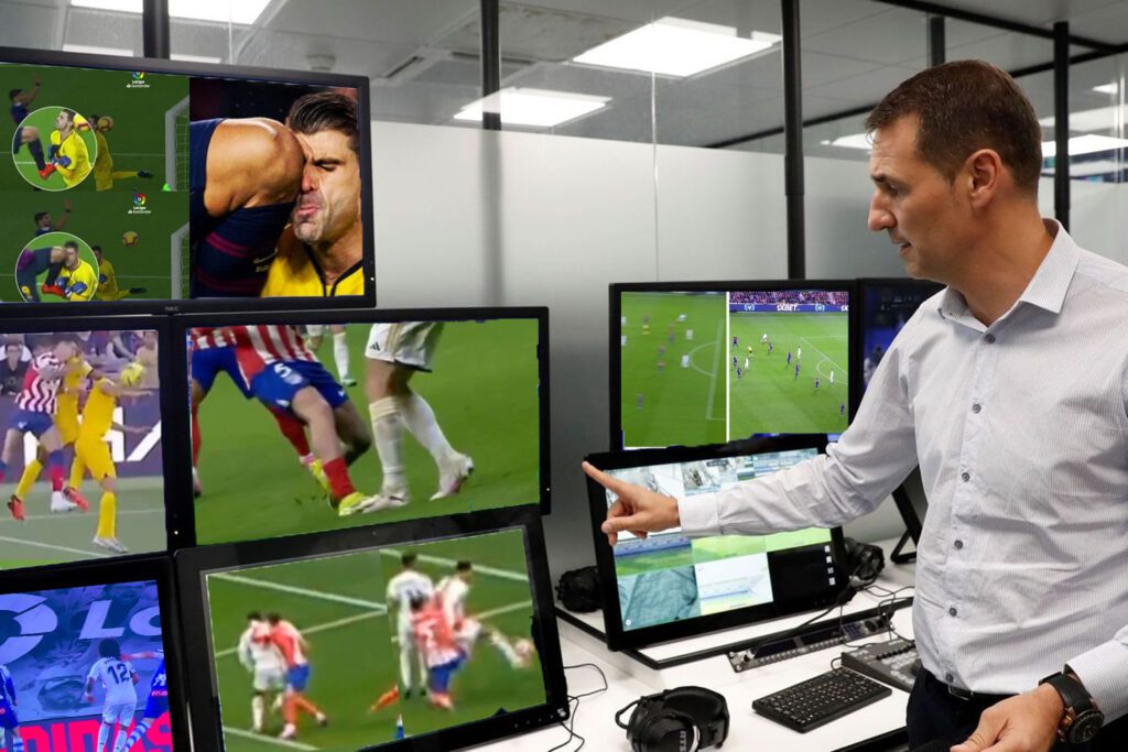 Adiós a Mediapro: la Liga cambia de proveedor de imágenes El VAR va sesgado por las imágenes de las productoras