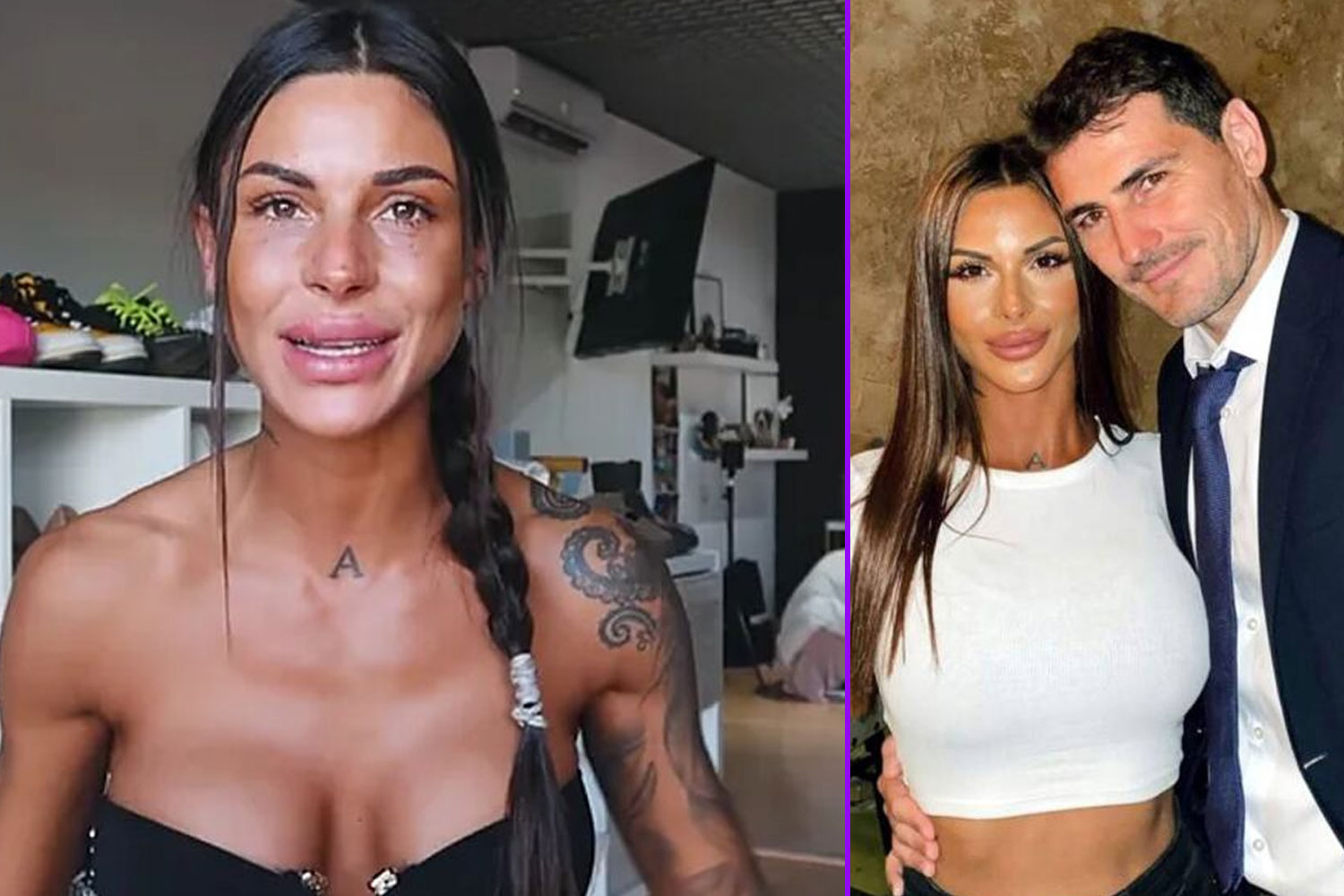 Alba Casillas con Iker Casillas