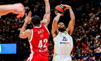 Yabusele ante el Olimpia Milano (Real Madrid)
