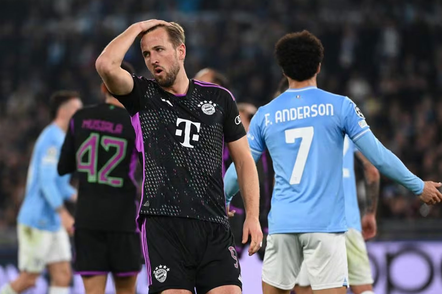 Kane ante la Lazio (Getty)