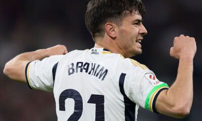 Brahim celebrando un gol (Getty)