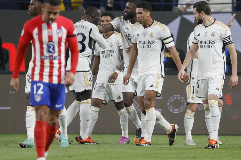 Última hora del Real Madrid-Atlético de Madrid y once confirmado El Real Madrid en el derbi de Supercopa (Juan Carlos Cárdenas)