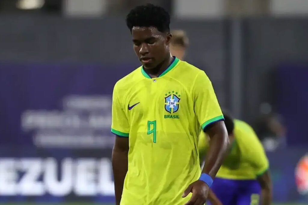 Endrick con Brasil (EFE)