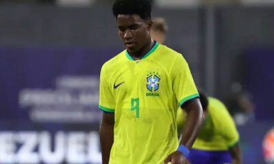 Endrick con Brasil (EFE)