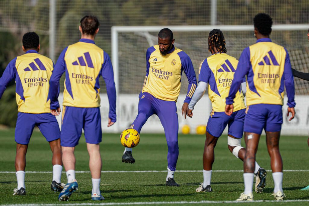 Entrenamiento del Real Madrid (Real Madrid)
