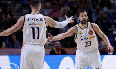 Hezonja y Llull en la Copa ACB (Real Madrid)