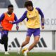 Jacobo Ramón en un entrenamiento (Real Madrid)