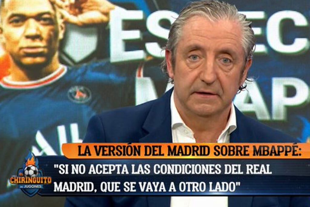 Josep Pedrerol en el especial de Mbappé (El Chiringuito)