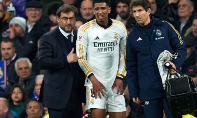 Bellingham acabó lesionado ante el Girona (Getty)