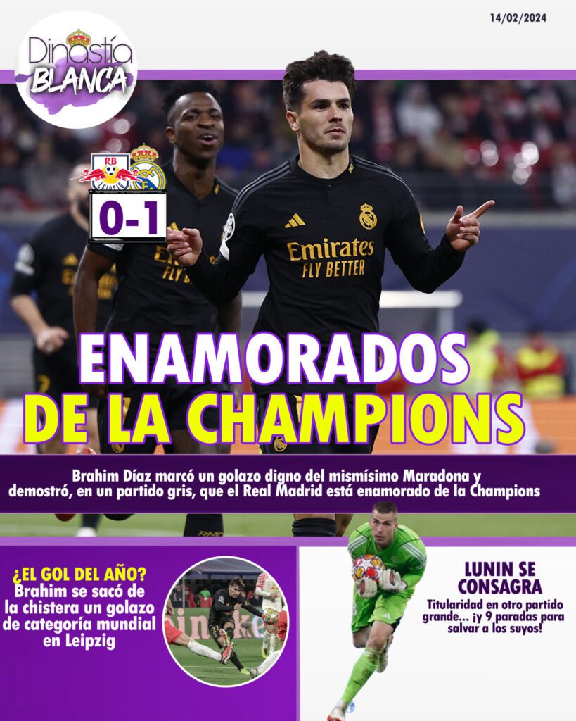 La portada del día de Dinastía Blanca del 14 de febrero del 2024
