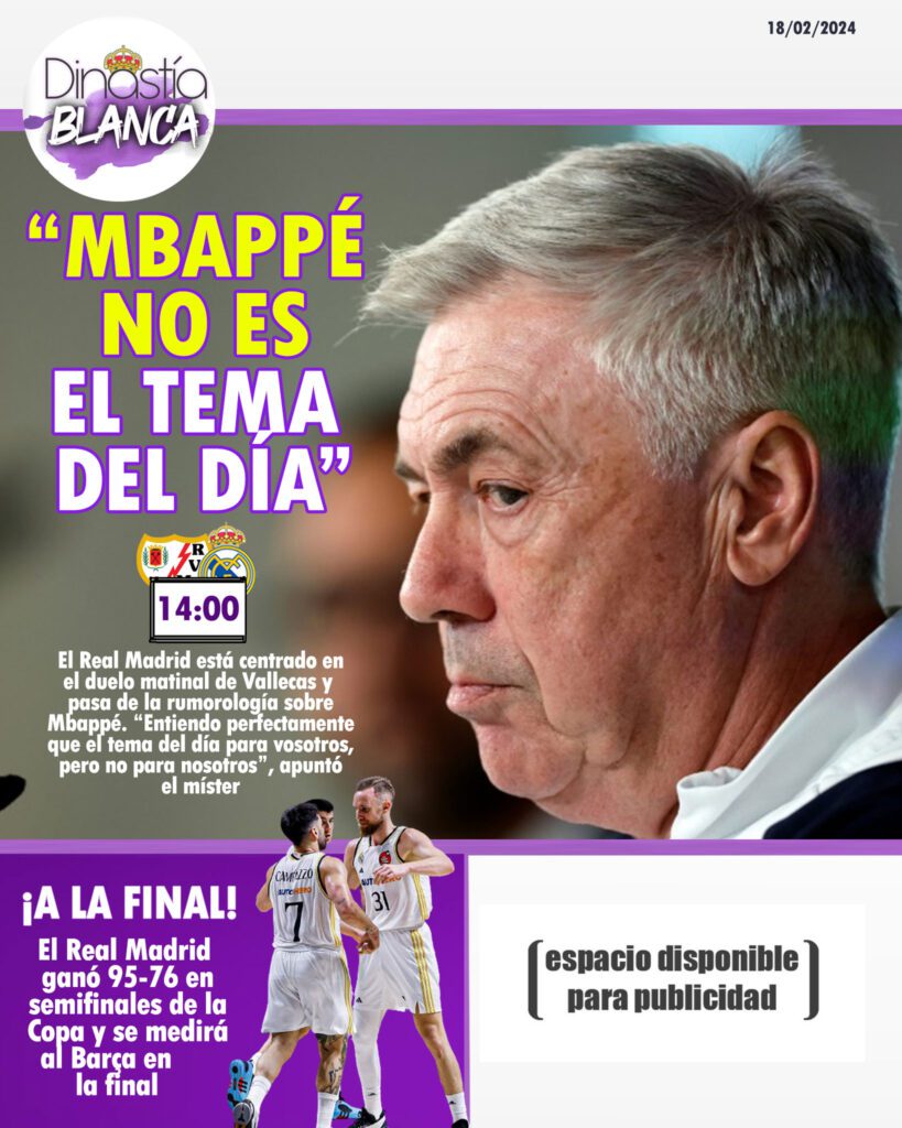 La portada del día de Dinastía Blanca del 18 de febrero del 2024