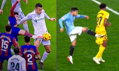 Los dos penaltis, uno no pitado a Greenwood y otro a Yamal