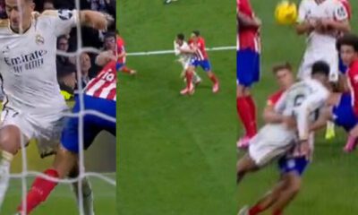 Los penaltis no pitados en el derbi