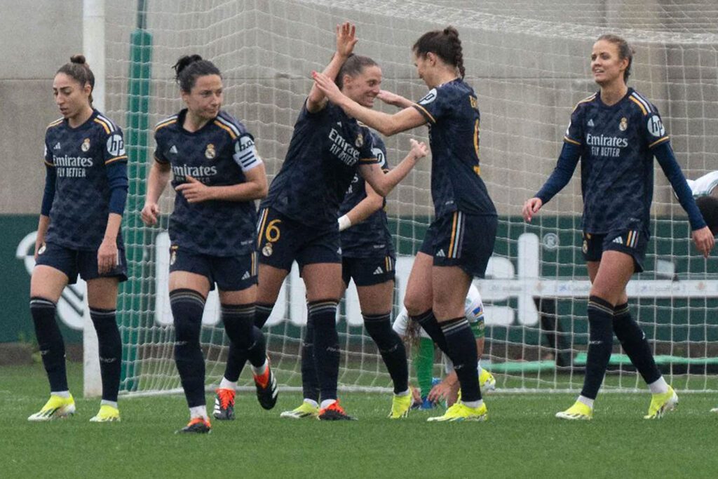 El Real Madrid Femenino ganó al Betis (Real Madrid)