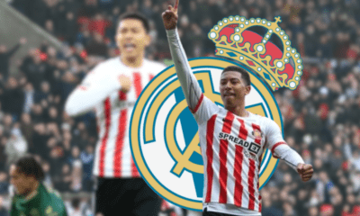 Jobe Bellingham con escudo (Getty)