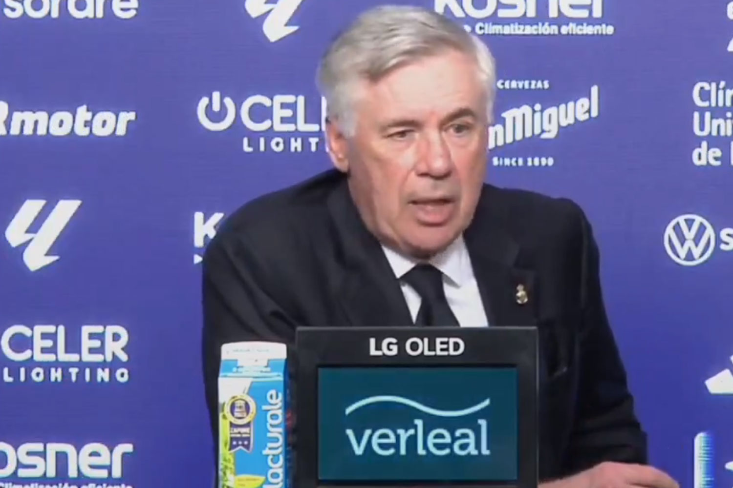 Ancelotti en rueda de prensa ante Osasuna