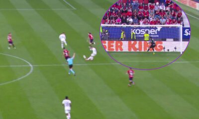 Arda Güler casi marca un golazo a Osasuna