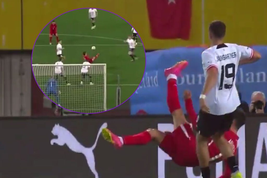 Arda Güler pudo marcar un golazo con Turquía