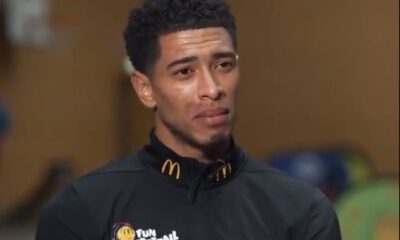 Bellingham hablando con Sky Sports