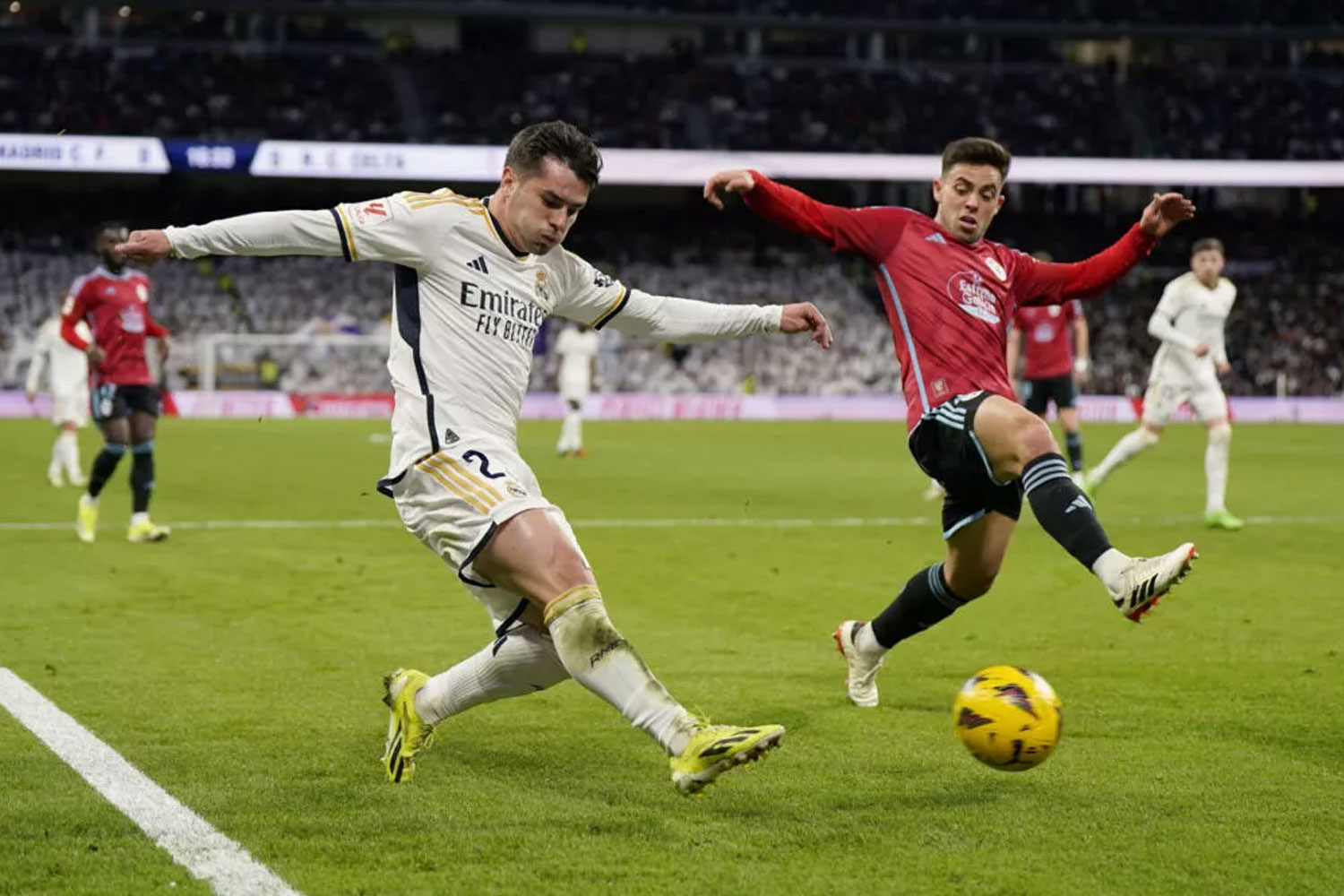 Brahim contra el Celta (Reuters)