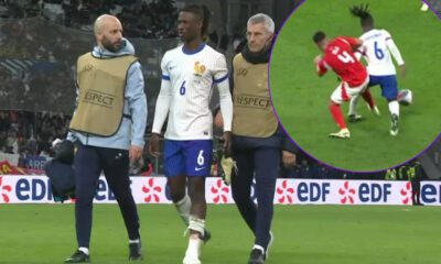 Camavinga se lesiona con Francia