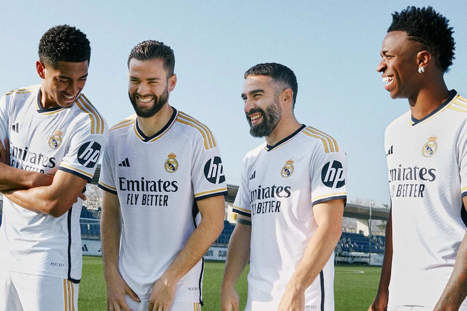 El Real Madrid presentando su acuerdo con HP (Real Madrid)