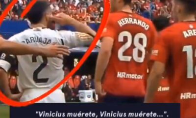 Carvajal avisando a Juan Martínez Munuera (Movistar)