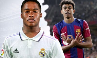 Endrick y Lamine Yamal