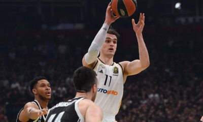 Hezonja ante el Partizán (Real Madrid)