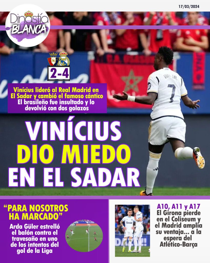 La portada del día de Dinastía Blanca del 17 de marzo del 2024