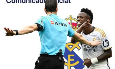 El Real Madrid denuncia a Martínez Munuera por Vini (AFP)