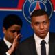 Al-Khelaïfi con Mbappé (Getty)