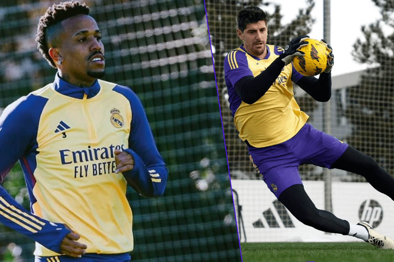 Militao y Courtois están preparados para volver (Real Madrid)