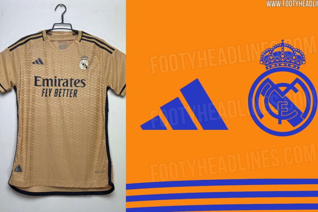 Las posibles camisetas del Real Madrid (Footyheadlines)