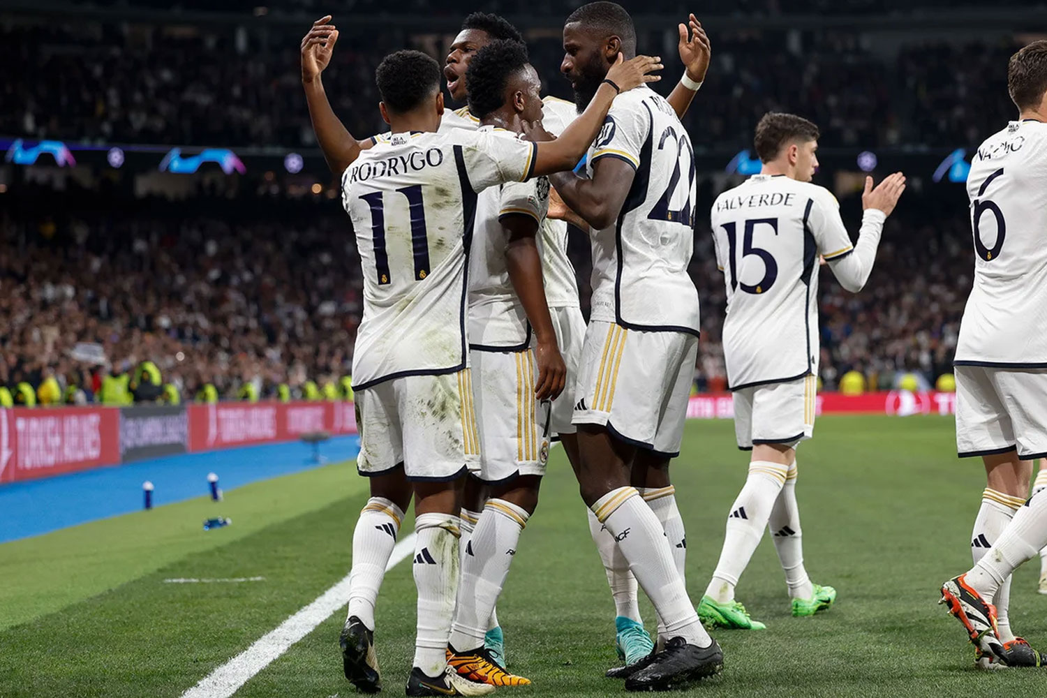 Gol del Real Madrid en el Bernabéu en Champions (Real Madrid)