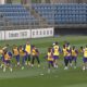 Entrenamiento del Real Madrid en Valdebebas