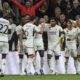 El Real Madrid celebrando un gol (EFE)
