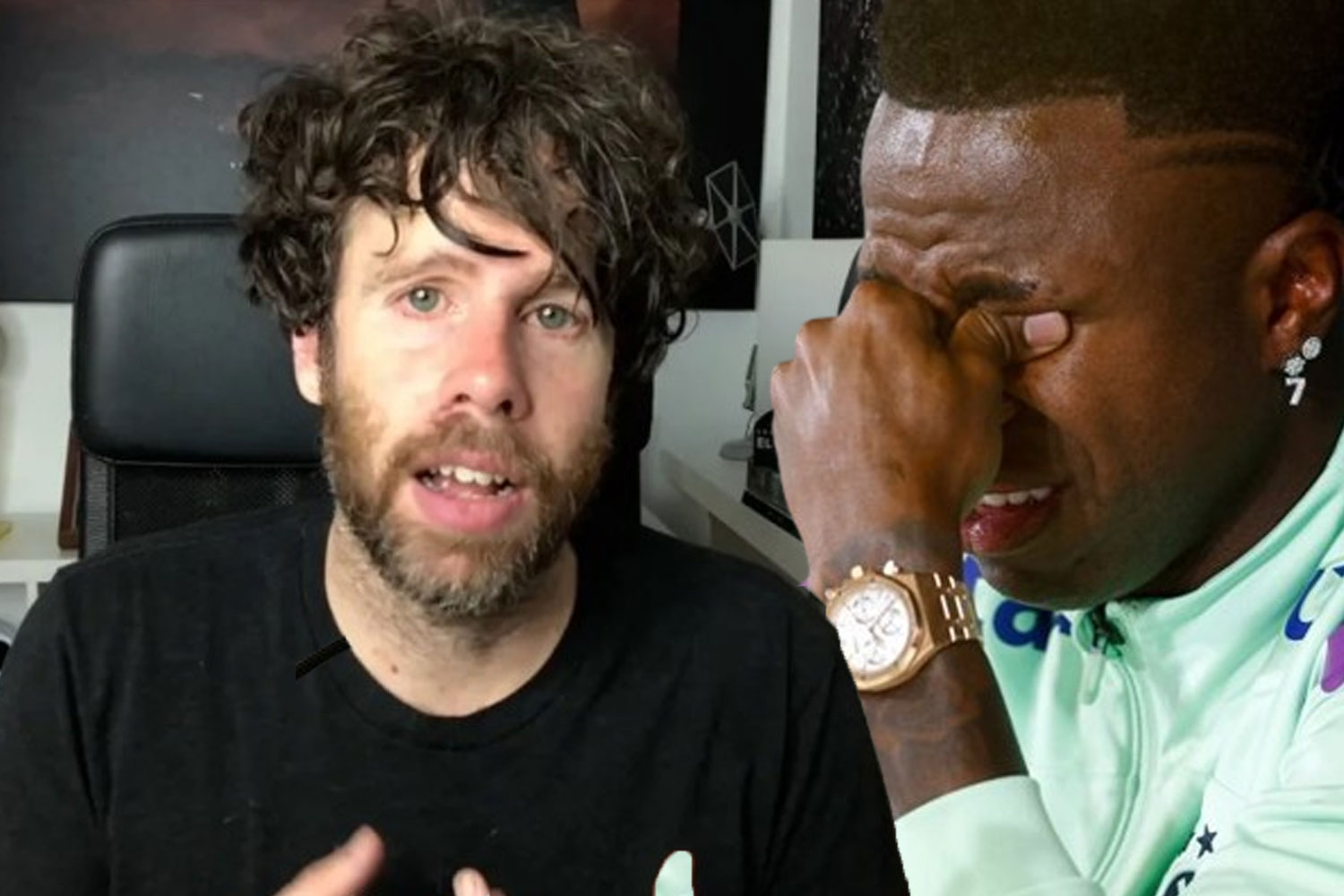 Senabre y Vinicius (Youtube/EP)