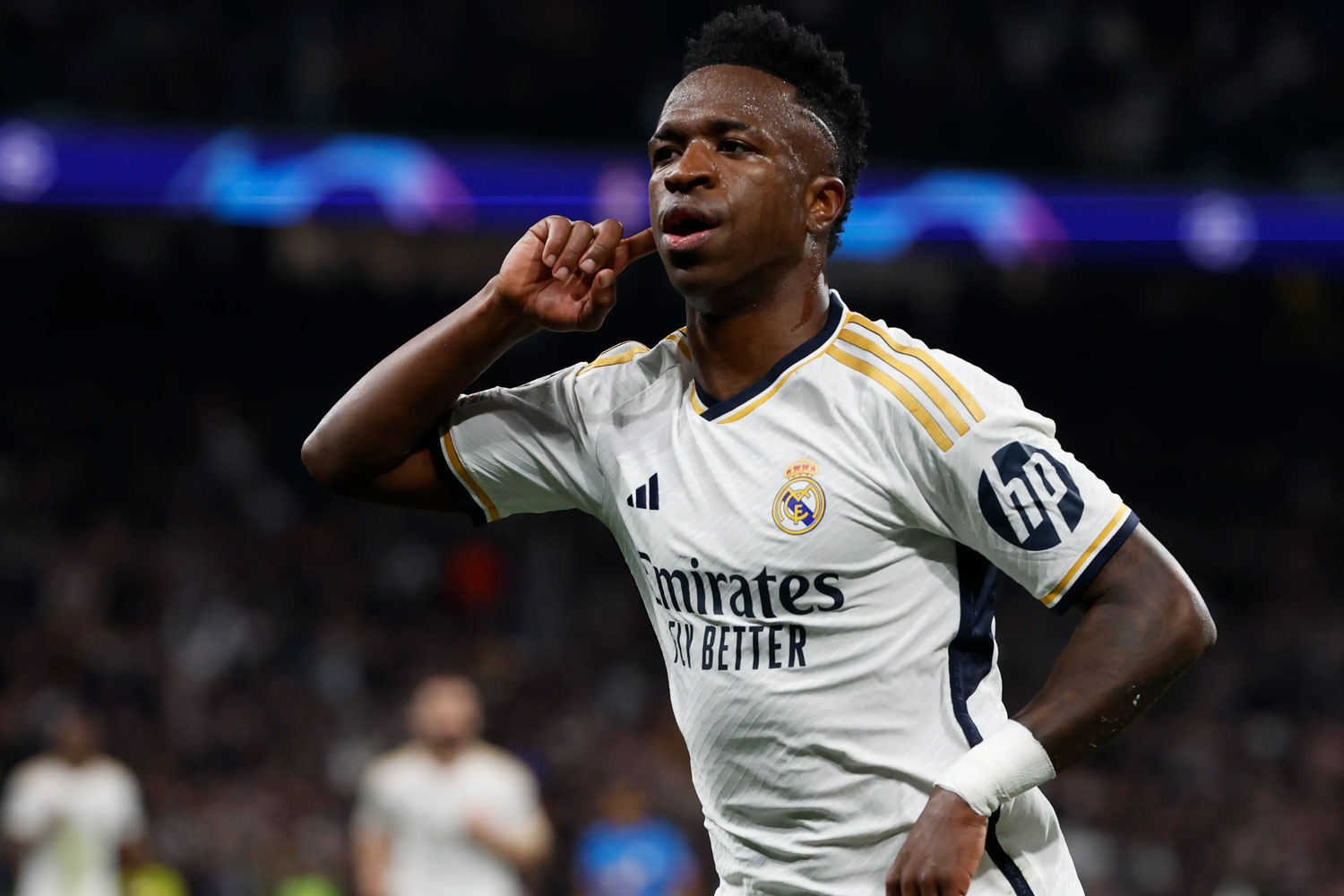Vinícius celebrando un gol (EFE)
