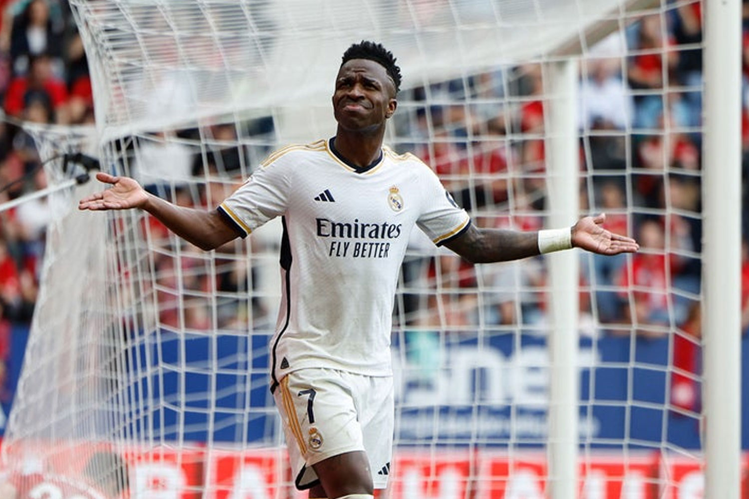 Vinícius contra Osasuna (Getty)