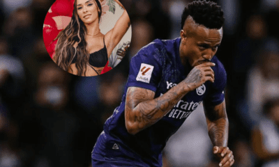 Militao y su nueva pareja, Tainá Castro