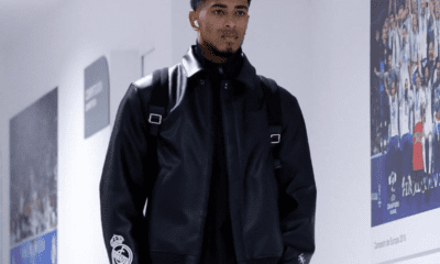 Bellingham llegando al Bernabéu (Real Madrid)