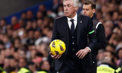 Ancelotti en un partido con el Real Madrid (EFE)